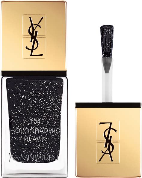 smalto ysl holographic black|Must.